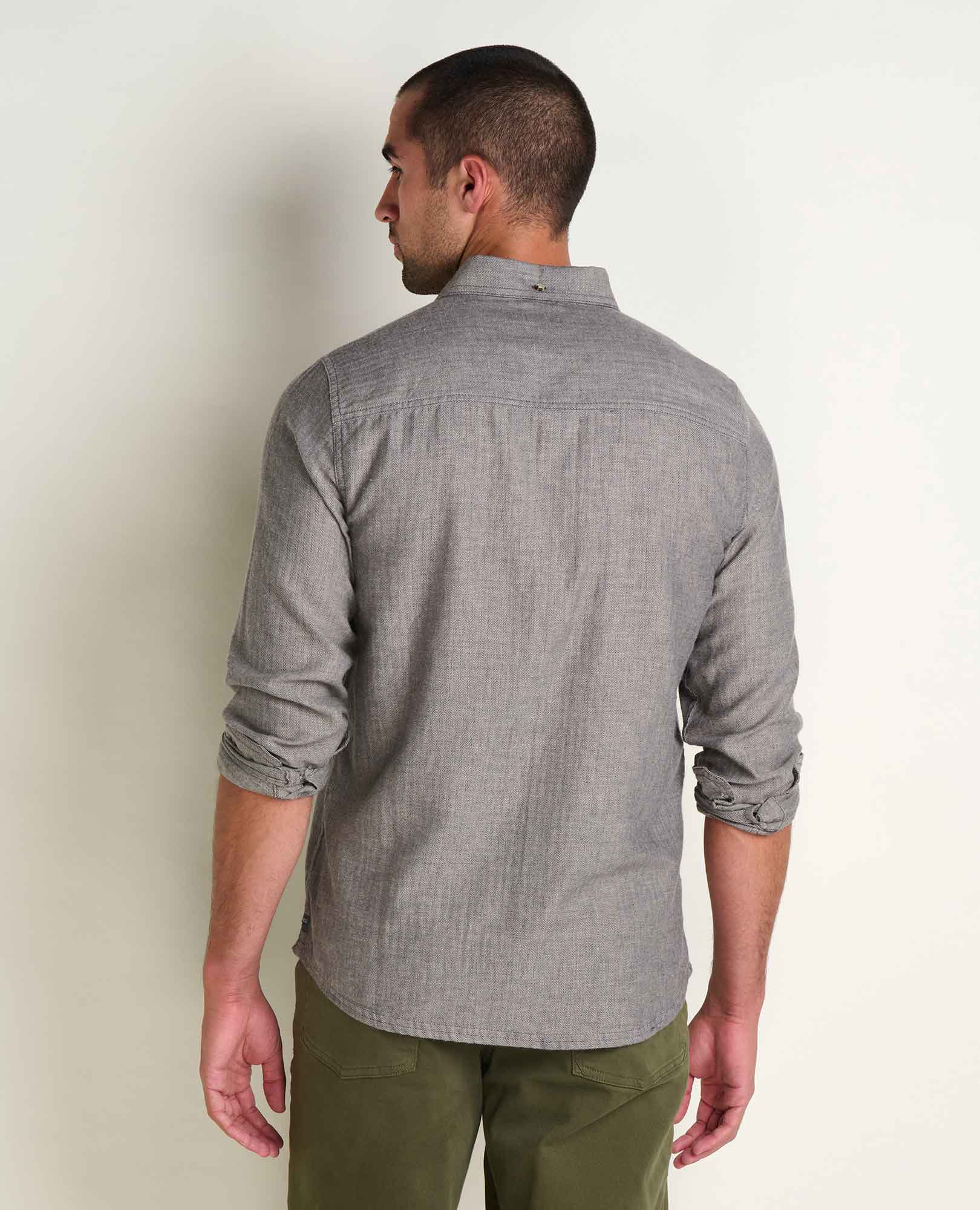 Toad and Co - Airsmyth Long Sleeve Shirt - Soot Pattern