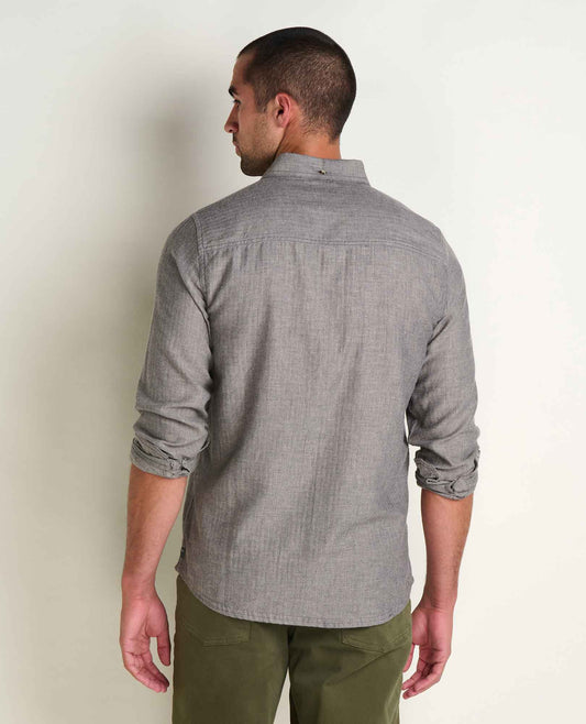 Toad and Co - Airsmyth Long Sleeve Shirt - Soot Pattern