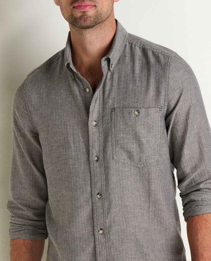 Toad and Co - Airsmyth Long Sleeve Shirt - Soot Pattern