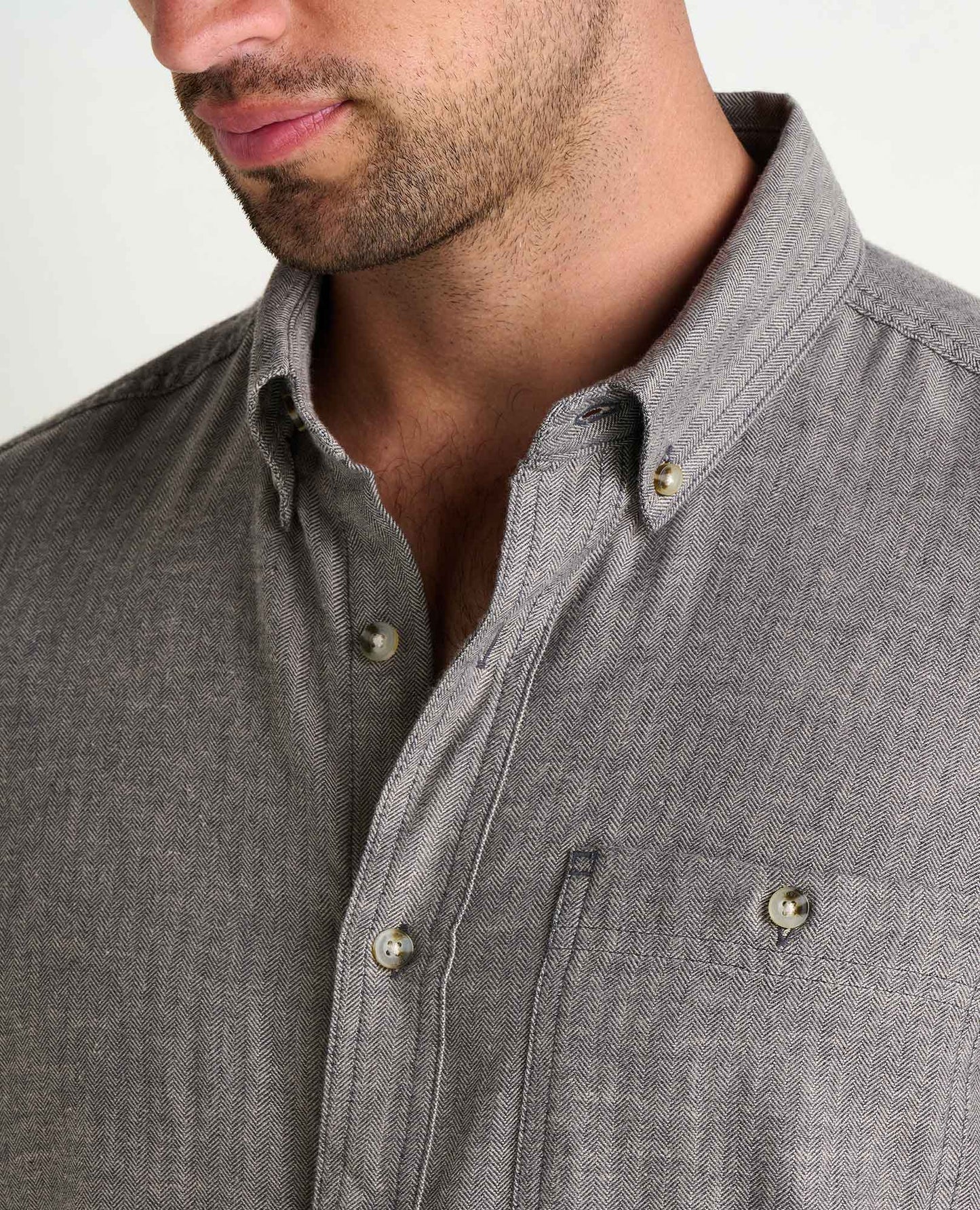 Toad and Co - Airsmyth Long Sleeve Shirt - Soot Pattern