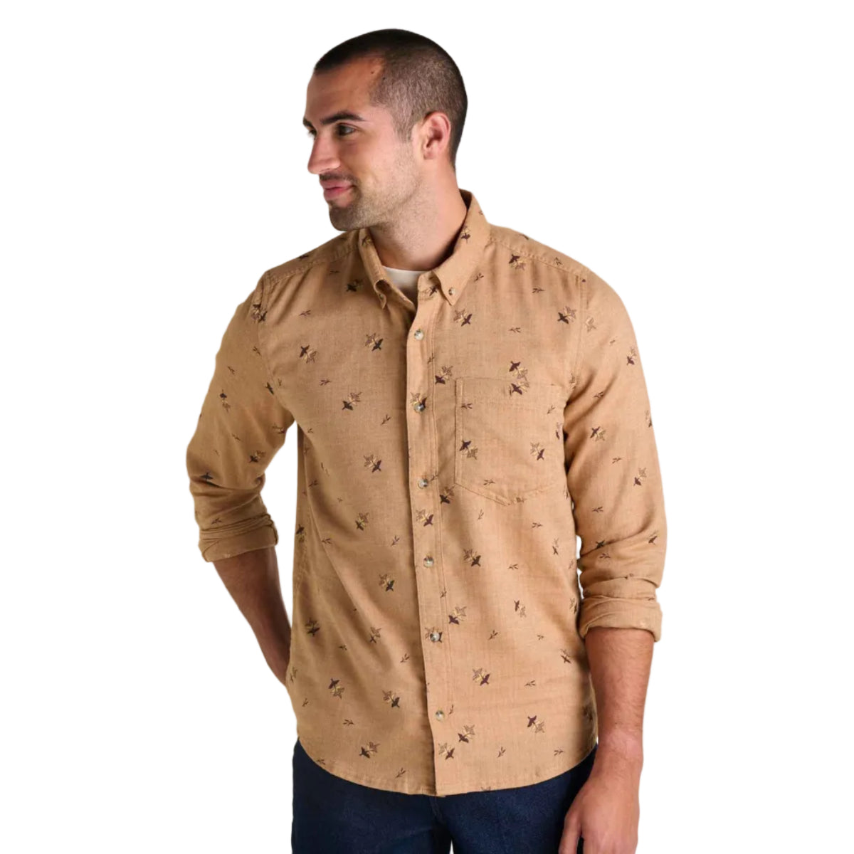Toad and Co - Airsmyth Long Sleeve Shirt - Tabac Print