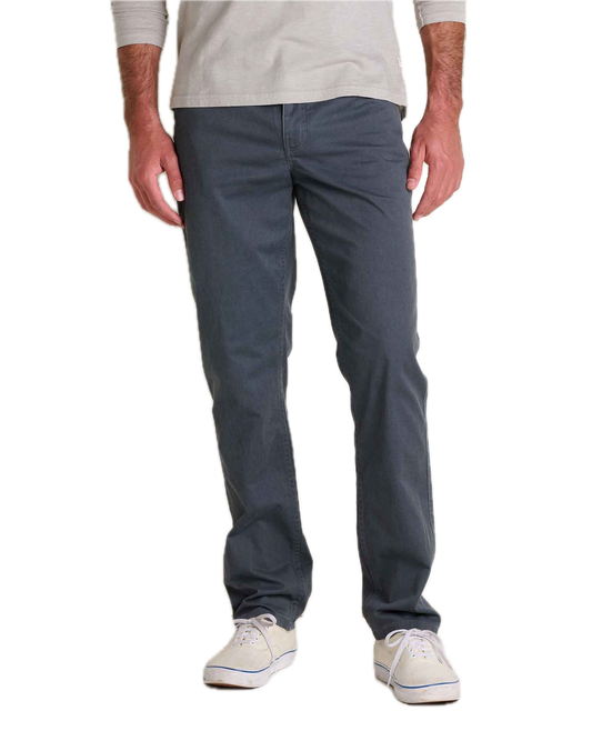 Toad and Co - Mission Ridge 5 Pocket Lean Pant - Men's - Iron Vintage Wash