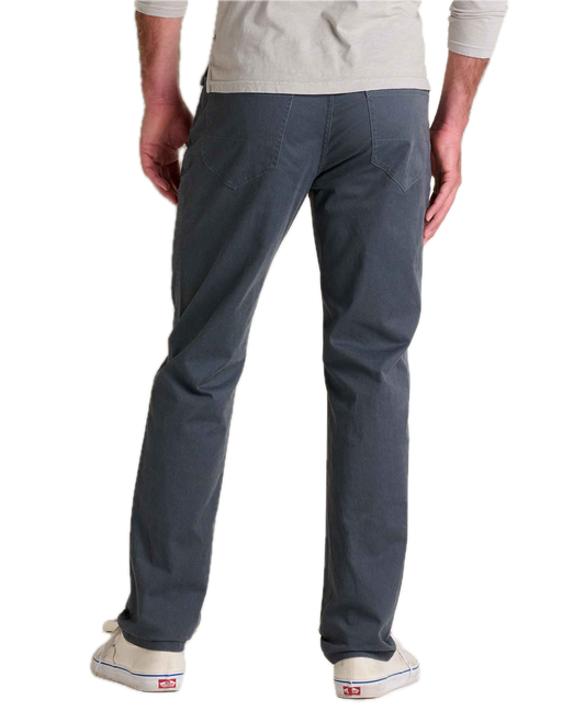 Toad and Co - Mission Ridge 5 Pocket Lean Pant - Men's - Iron Vintage Wash