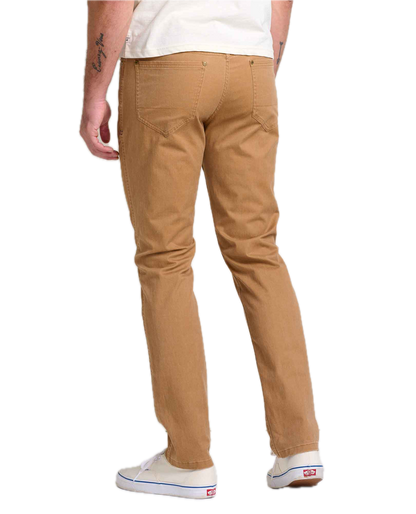 Toad and Co - Mission Ridge 5 Pocket Lean Pant - Men's - Tabac Vintage Wash