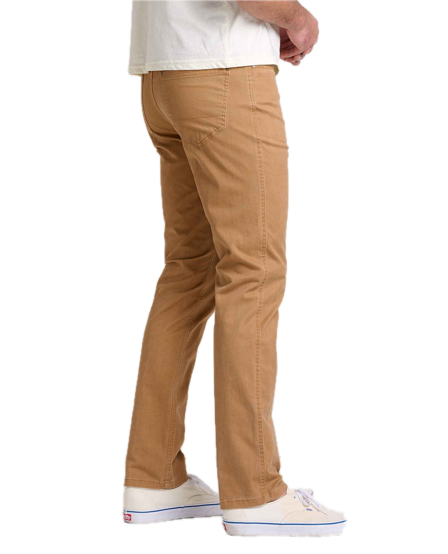 Toad and Co - Mission Ridge 5 Pocket Lean Pant - Men's - Tabac Vintage Wash