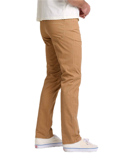 Toad and Co - Mission Ridge 5 Pocket Lean Pant - Men's - Tabac Vintage Wash