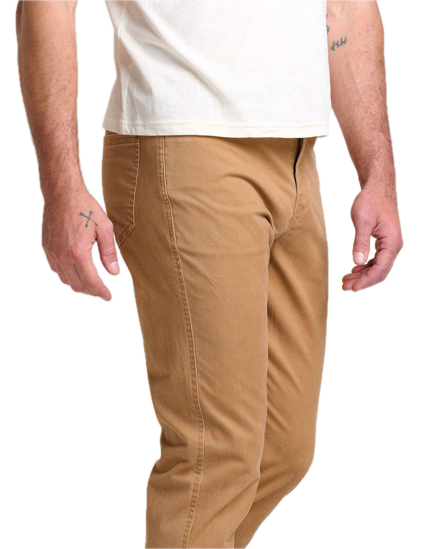 Toad and Co - Mission Ridge 5 Pocket Lean Pant - Men's - Tabac Vintage Wash