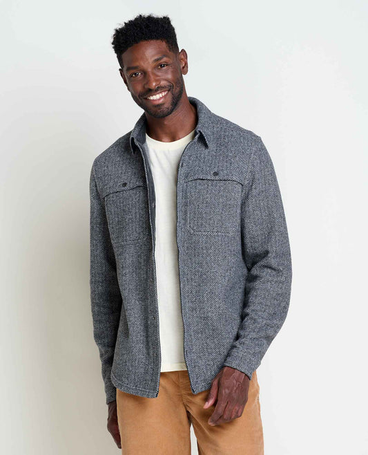 Toad and Co - Kennicott Shirt Jacket - Heather Grey Twill