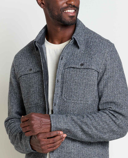 Toad and Co - Kennicott Shirt Jacket - Heather Grey Twill