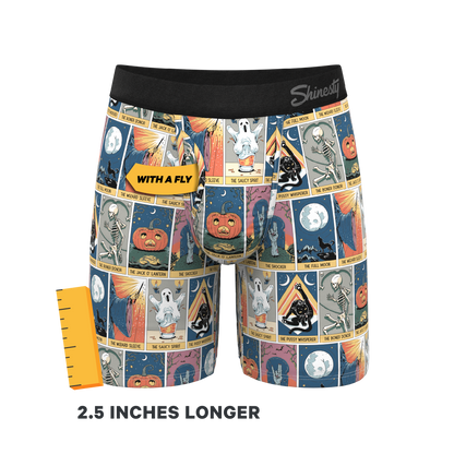The Taboo | Tarot Cards Long Leg Ball Hammock® Pouch Underwear With Fly