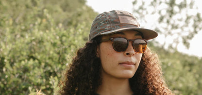 Camp Eyewear - Topo - Matte Tortoise / Walnut; Basic Polarized Brown