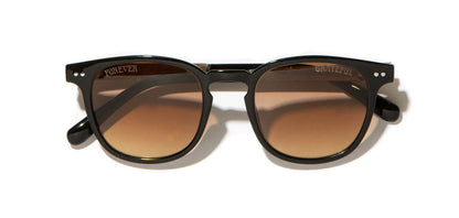 Camp Eyewear - Topo - Black // Grateful Dead Stealie Engraved/Basic Brown Fade Polarized