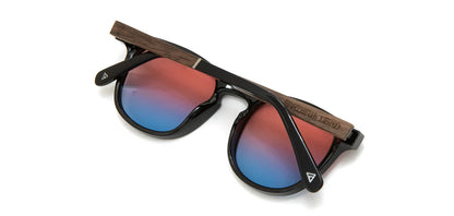Camp Eyewear - Topo - Black // Grateful Dead Stealie Engraved/Basic Sunset Polarized