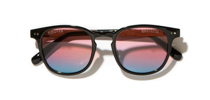 Camp Eyewear - Topo - Black // Grateful Dead Stealie Engraved/Basic Sunset Polarized