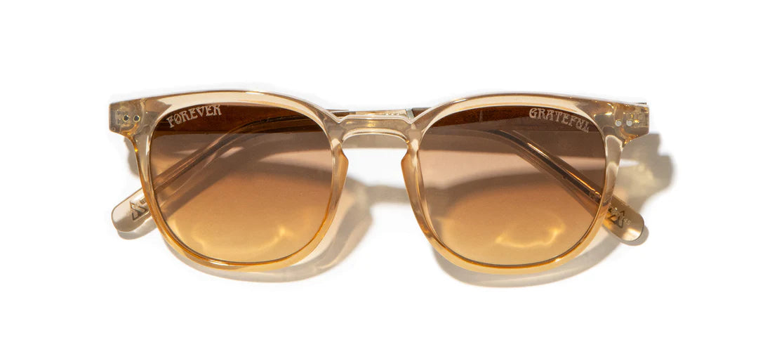 Camp Eyewear - Topo - Desert // Grateful Dead Bears Engraved/Basic Brown Fade Polarized