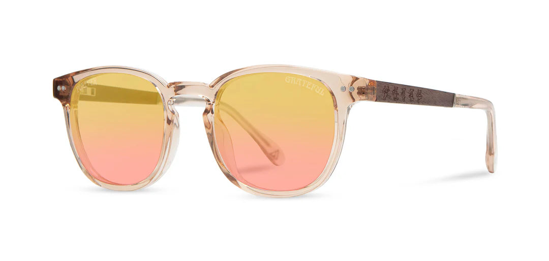 Camp Eyewear - Topo - Desert // Grateful Dead Bears Engraved/Basic Sunrise Polarized