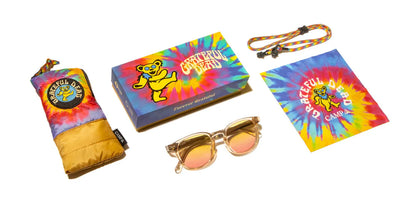 Camp Eyewear - Topo - Desert // Grateful Dead Bears Engraved/Basic Sunrise Polarized