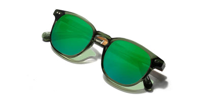 Camp Eyewear - Topo - Fern / Walnut; HD Plus Polarized Green Flash