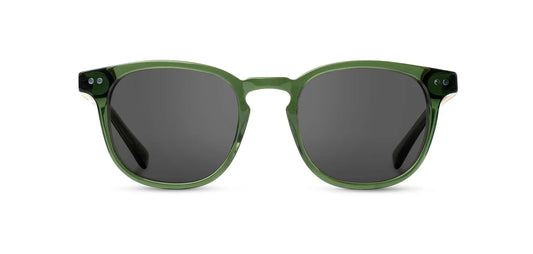 Camp Eyewear - Topo - Fern / Walnut; Basic Polarized Grey