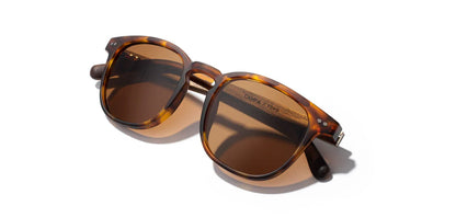 Camp Eyewear - Topo - Matte Tortoise / Walnut; Basic Polarized Brown