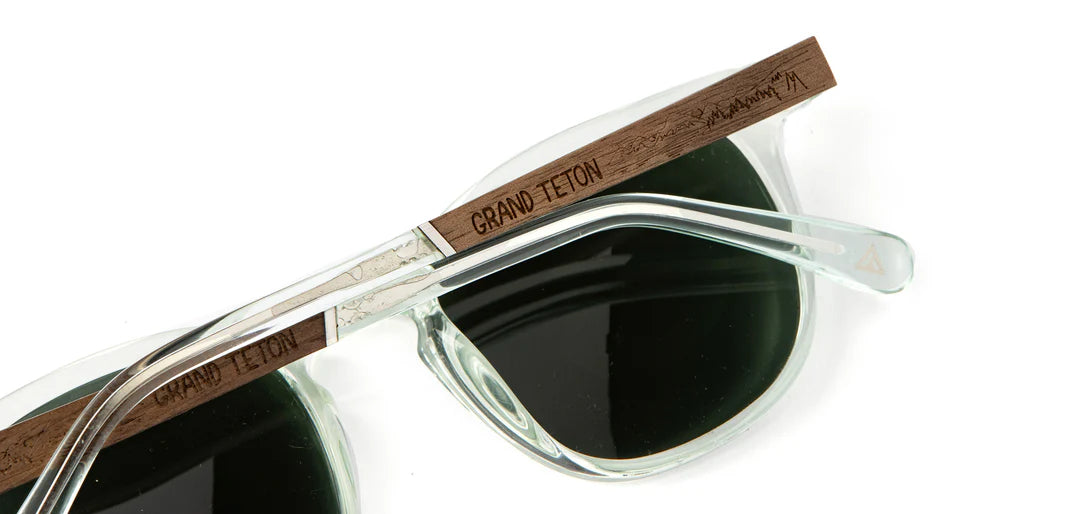 Camp Eyewear - Topo - Mist / Grand Teton Engraved; G15 Polarized