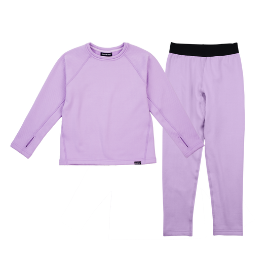 Kids Torrent Layering Fleece Set - Lavender