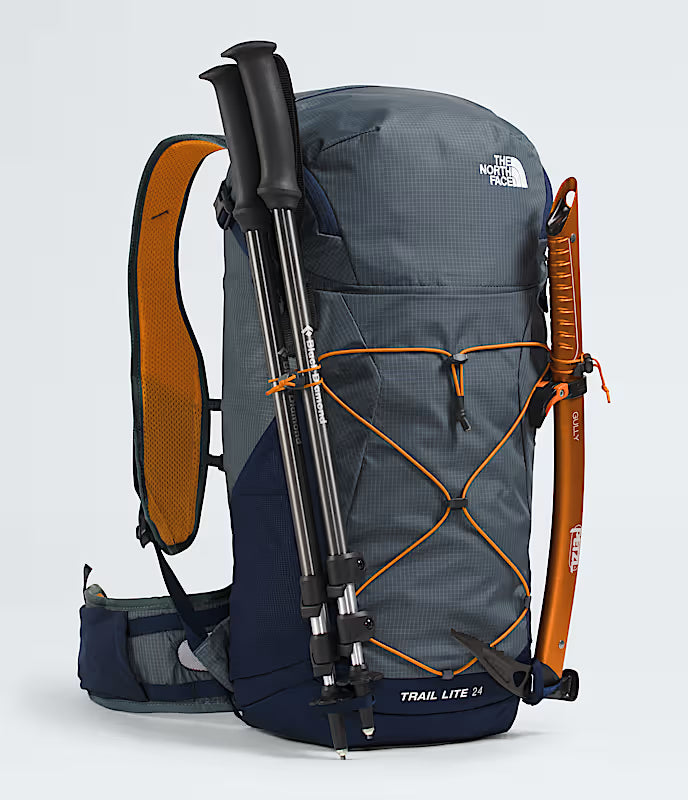 The North Face - Trail Lite 24 - Granite Grey/Summit Navy/Dust Orange