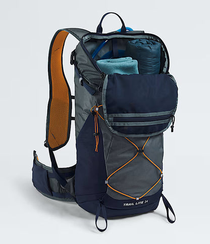 The North Face - Trail Lite 24 - Granite Grey/Summit Navy/Dust Orange
