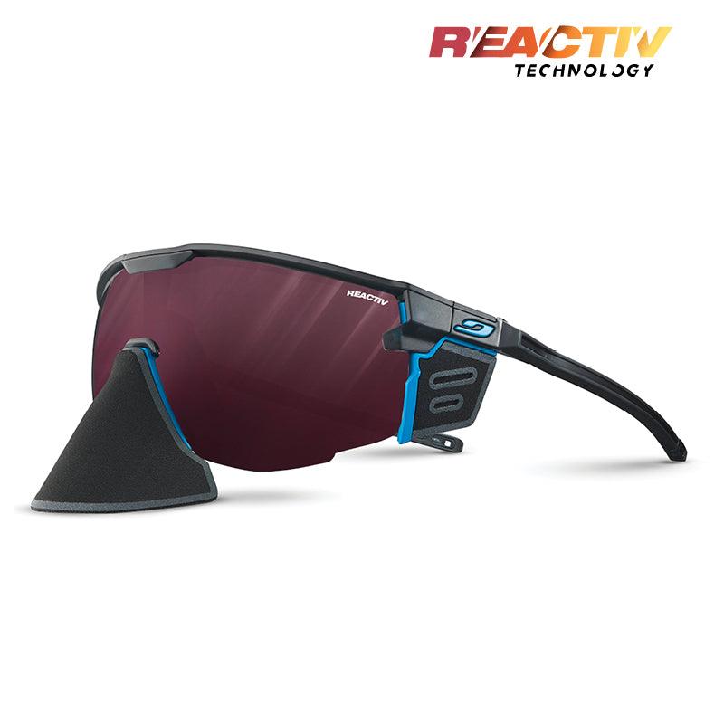 Julbo - Ultimate Cover - Black/Blue REACTIV 0 4 High Contrast