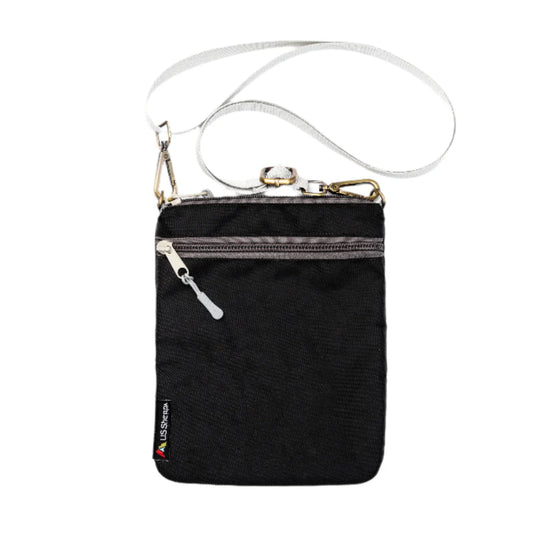 US Sherpa - Hiker Crossbody Bag - Black
