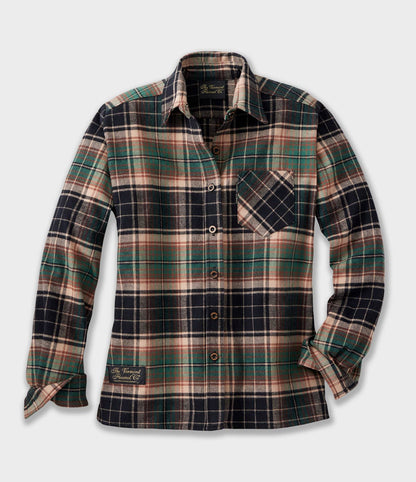 Women's Classic Flannel Shirt - Earth