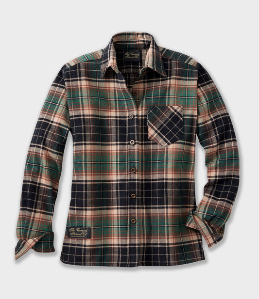 Women's Classic Flannel Shirt - Earth