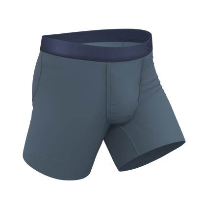 The Wake In The Lake | Tonal Teal Ball Hammock® Pouch Underwear