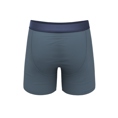 The Wake In The Lake | Tonal Teal Ball Hammock® Pouch Underwear