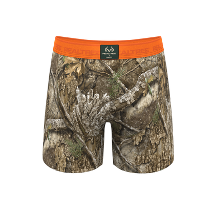 The Wild Game | Realtree x Shinesty Neon Orange Ball Hammock® Pouch Underwear With Fly