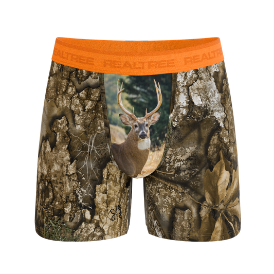 The Wild Game | Realtree x Shinesty Neon Orange Ball Hammock® Pouch Underwear