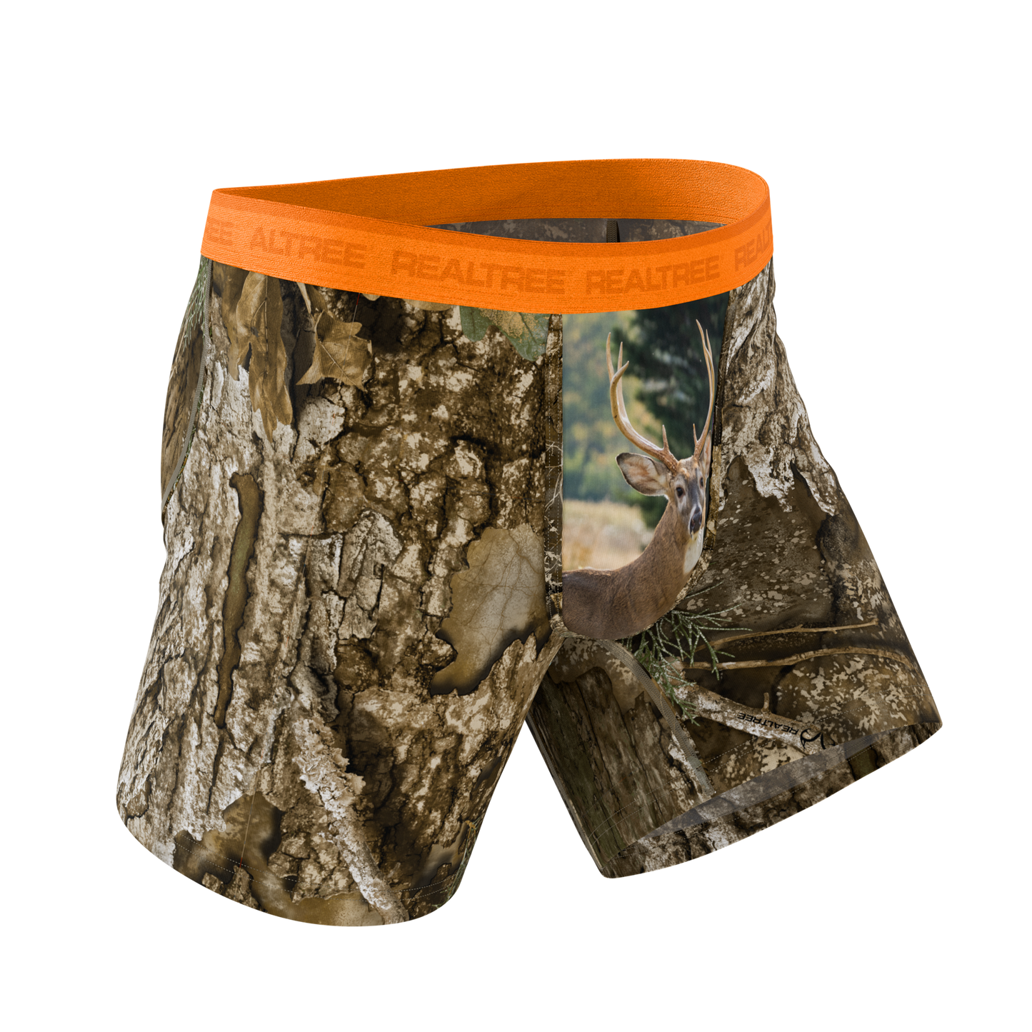 The Wild Game | Realtree x Shinesty Neon Orange Ball Hammock® Pouch Underwear