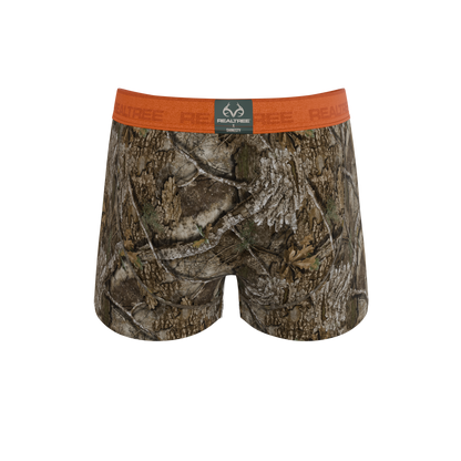 The Wild Game | Realtree x Shinesty Neon Orange Ball Hammock® Pouch Trunks Underwear