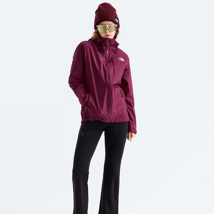 The North Face - Alta Vista Rain Jacket - Women's - Burgundy Crush