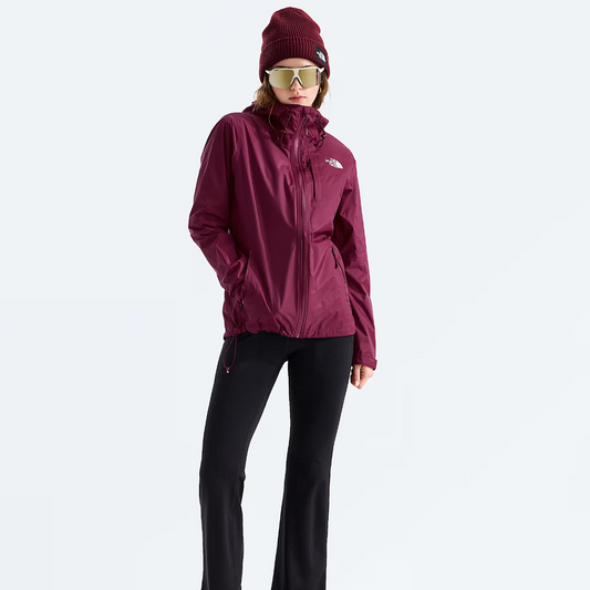 The North Face - Alta Vista Rain Jacket - Women's - Burgundy Crush