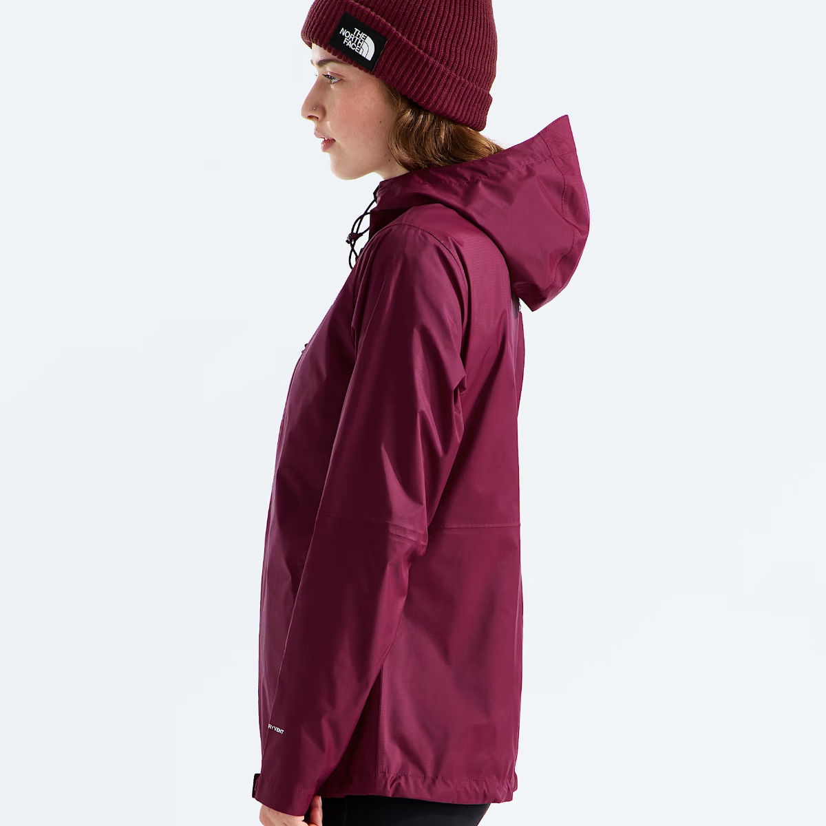 The North Face - Alta Vista Rain Jacket - Women's - Burgundy Crush