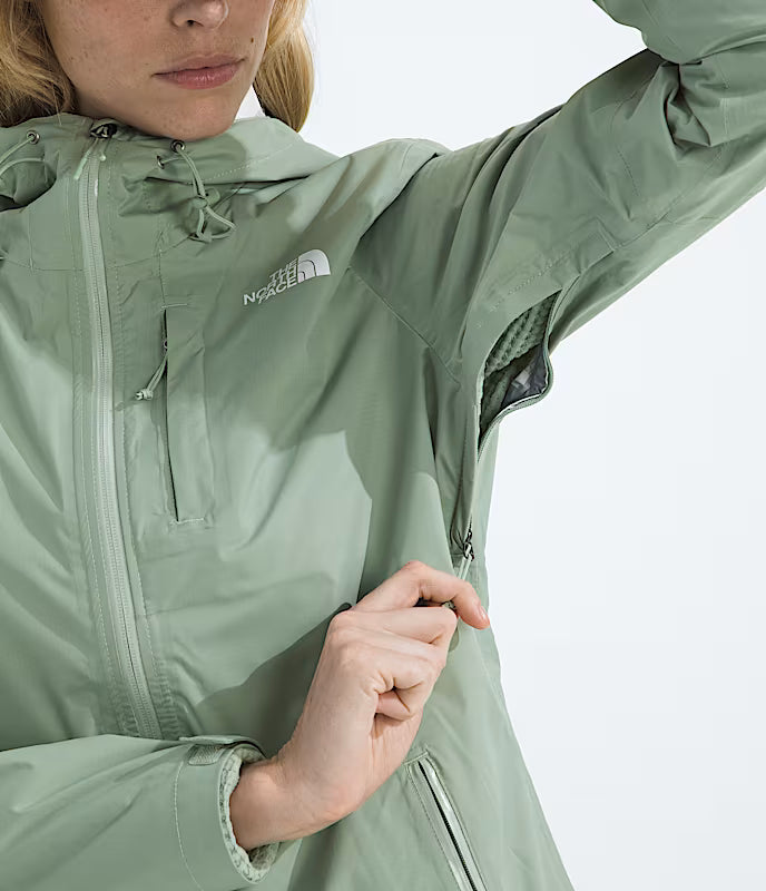 The North Face - Alta Vista Rain Jacket - Women's - Slate Moss