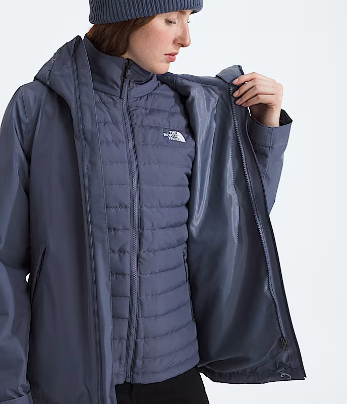 The North Face - Womens Carto Mono Triclimate Hooded Jacket - Twilight Galaxy