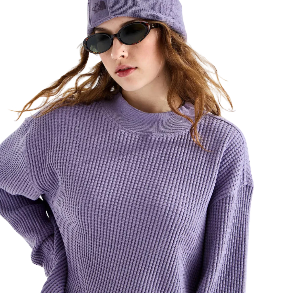 The North Face - Women's Chabot 2.0 Mock-Neck - Grounded Plum