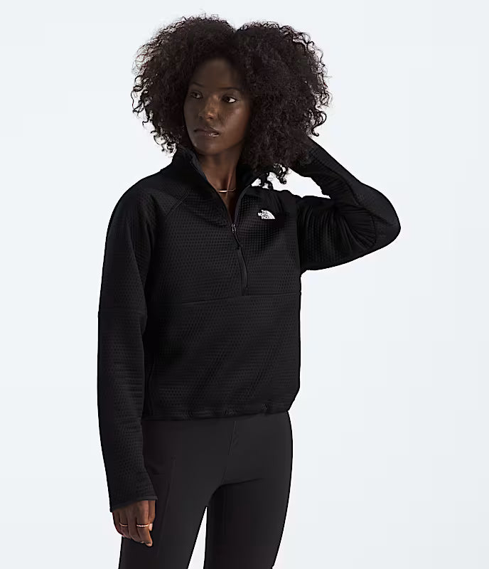 The North Face - Dotknit Thermal 1/4 Zip - Women's - Tnf Black