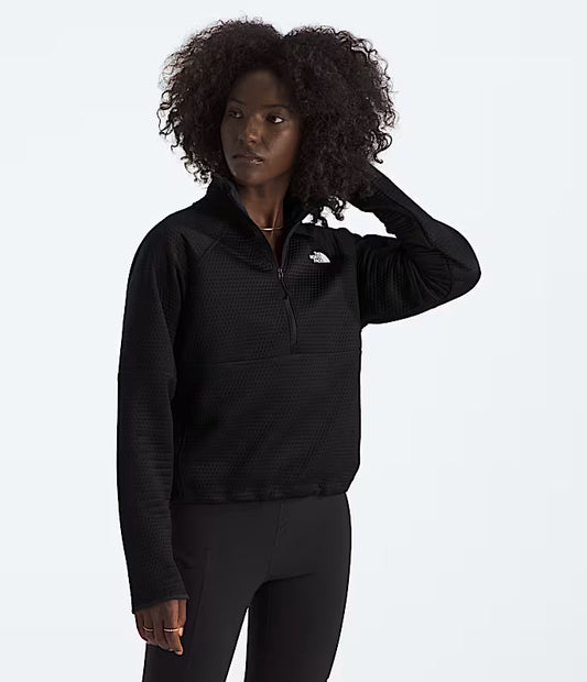 The North Face - Dotknit Thermal 1/4 Zip - Women's - Tnf Black