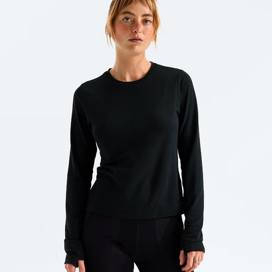 The North Face - Women's Golden Ridge Ribbed Long-Sleeve Tee - TNF Black