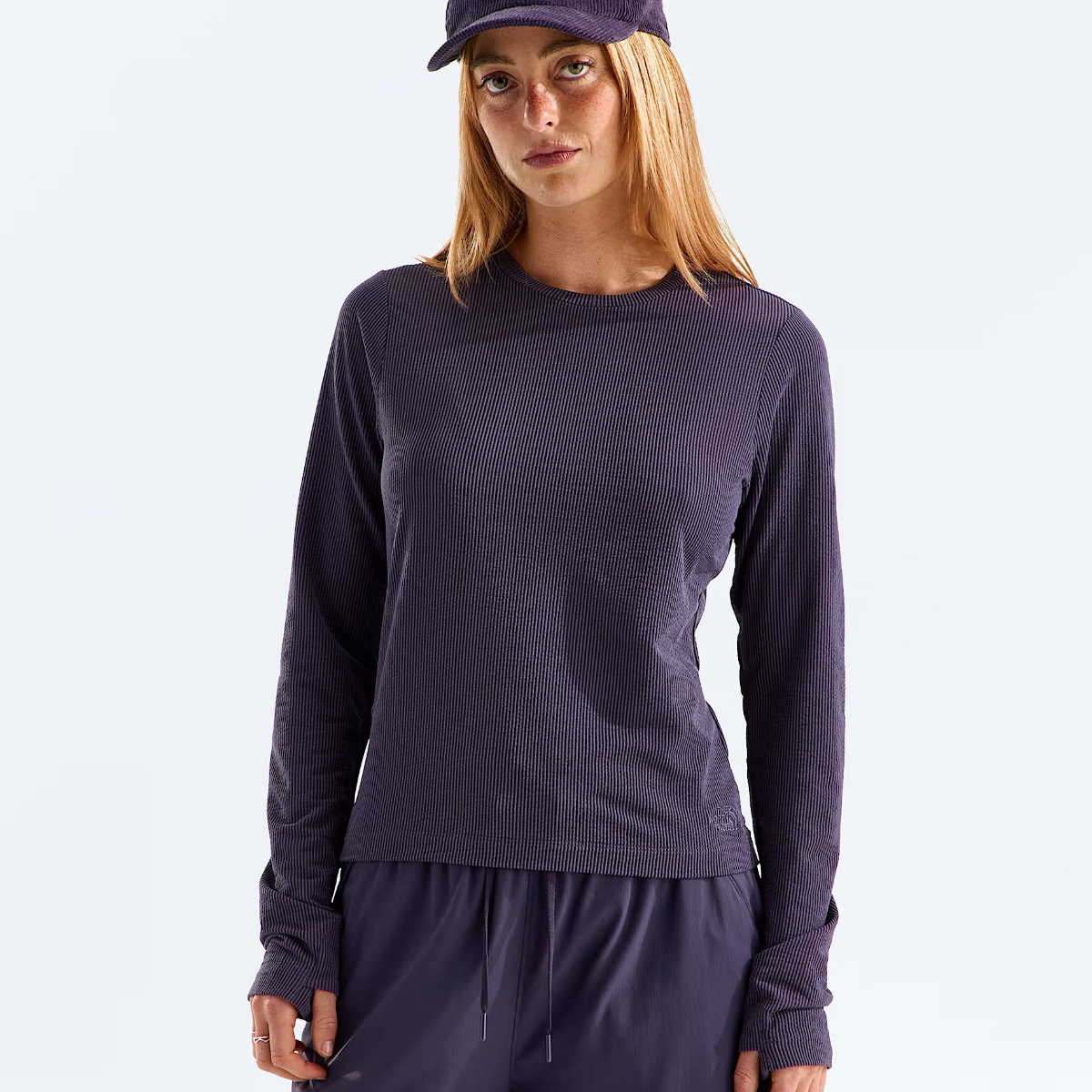 The North Face - Women's Golden Ridge Ribbed Long-Sleeve Tee - Endless Dusk