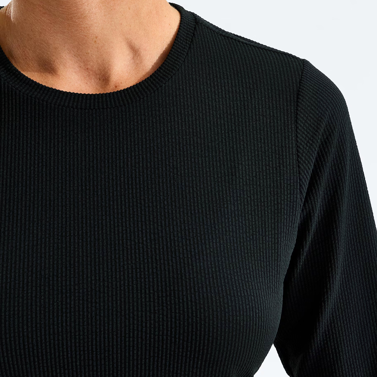 The North Face - Women's Golden Ridge Ribbed Long-Sleeve Tee - TNF Black