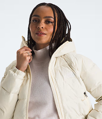The North Face - Hydrenalite Down Hoodie - Women's - White Dune